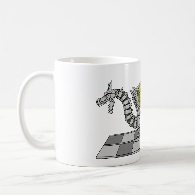 Cyberdragon Coffee Mug (Left)