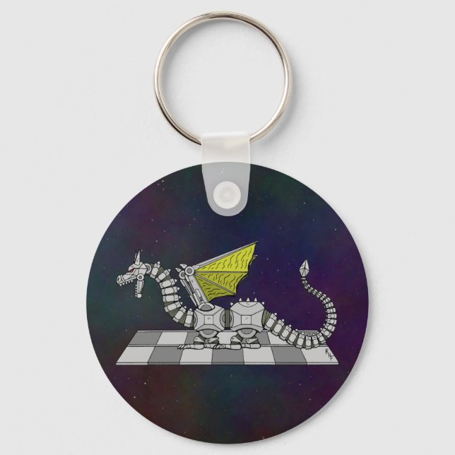 Cyberdragon Key Ring (Front)