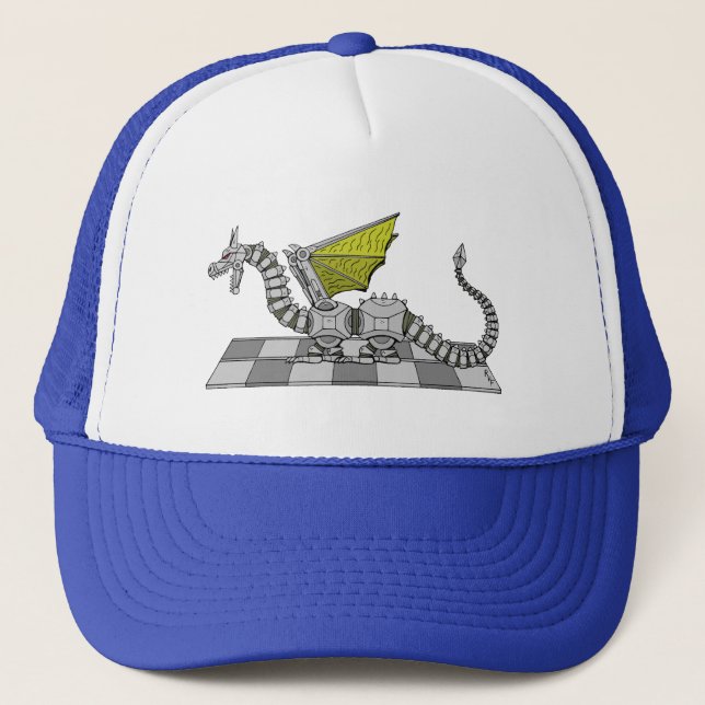 Cyberdragon Trucker Hat (Front)