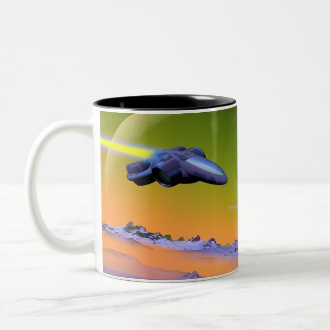 Cyberian flight mug (Left)