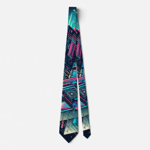 Cybernetic Dreamscape Tie