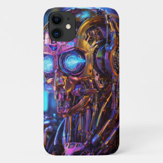 Cybernetic robot jpg printed iPhone 11 case