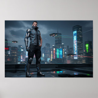 Cybernetically Enhanced Person Poster
