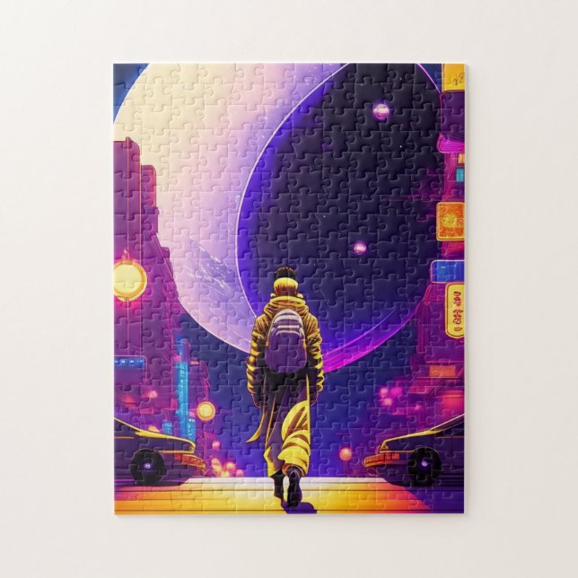 Cyberpunk 2 jigsaw puzzle (Vertical)