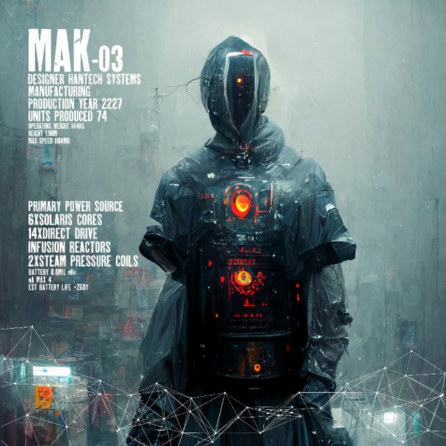 Cyberpunk Android Poster I Instant Download (Creator Uploaded)