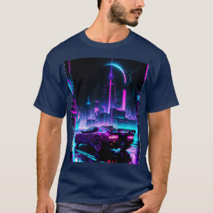 Cyberpunk citynight 3 T-Shirt