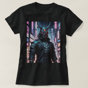 Cyberpunk Demon Samurai T-Shirt