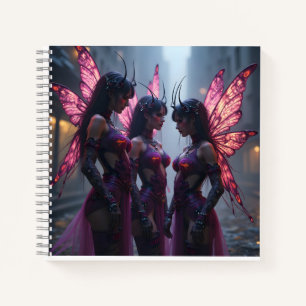 Cyberpunk Faeries Notebook