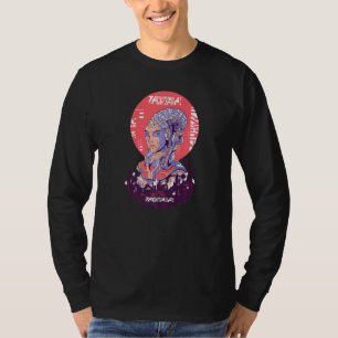 Cyberpunk Future Retro Paris T-Shirt