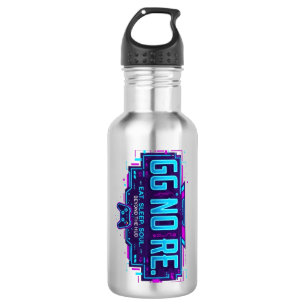 Cyberpunk GG NO RE Gaming Water Bottle