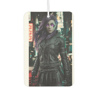 Cyberpunk Girl Car Air Freshener
