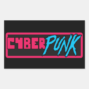 'Cyberpunk' - Glossy Sticker