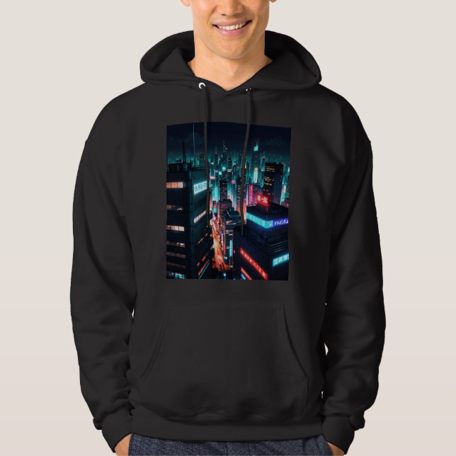 cyberpunk habitat hoodie (Front)