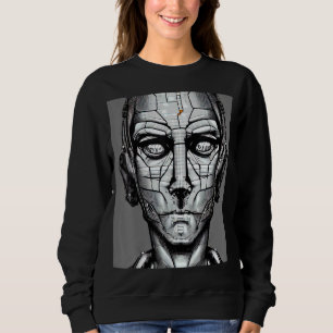 Cyberpunk Hacker Computer Geek design_1 Sweatshirt