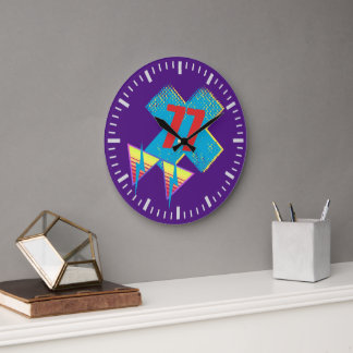 Cyberpunk Large Clock