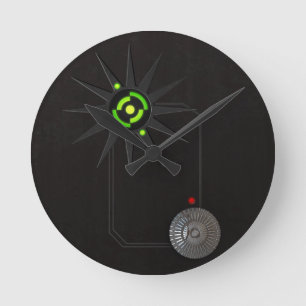 Cyberpunk LED Wall Clock