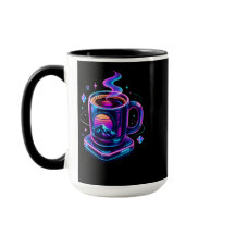 Cyberpunk Neon Coffee Mug