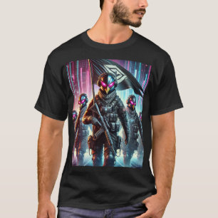 Cyberpunk Penguin Force Tactical Tee 🚀🐧🔥