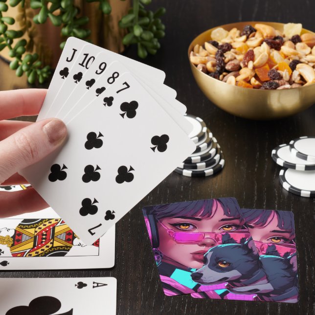Cyberpunk Playing Cards (In Situ)
