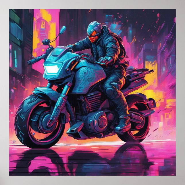  Cyberpunk Poster (Front)