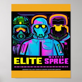 Cyberpunk Propaganda Recruitment Poster