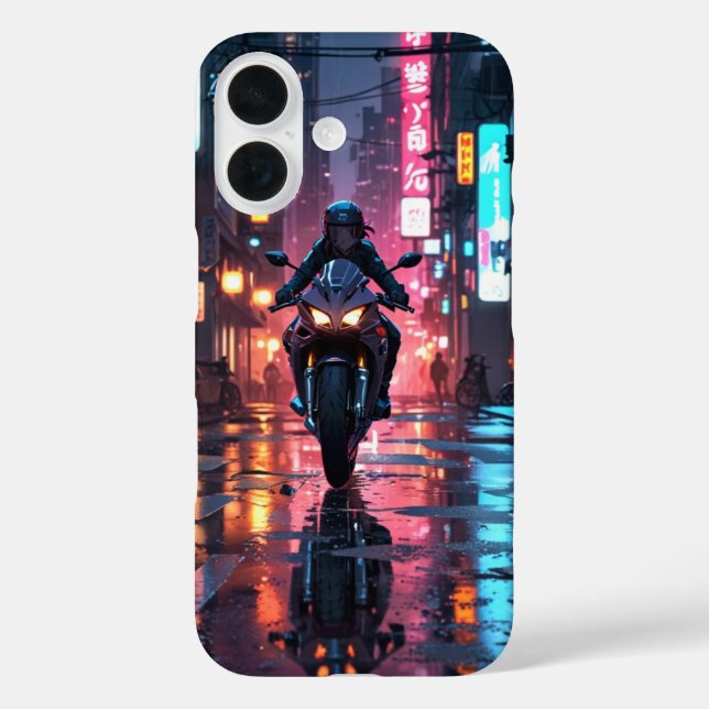 Cyberpunk Racer Case-Mate iPhone Case (Back)