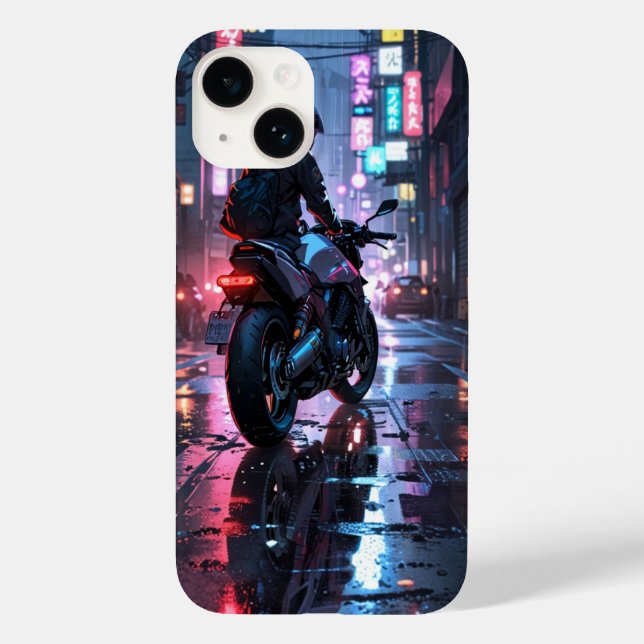 Cyberpunk Racer Case-Mate iPhone Case (Back)