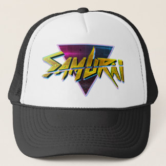 Cyberpunk Samurai Trucker Hat