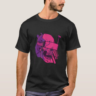 Cyberpunk Skull  A Skull With FPV Goggles T-Shirt