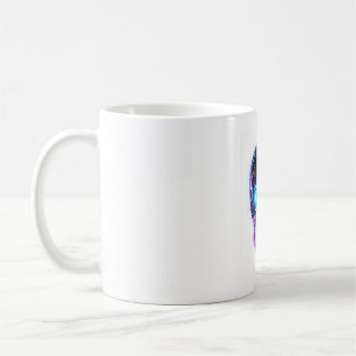 Cyberpunk Skull King Coffee Mug