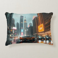 Cyberpunk Skyscrapper City Cars