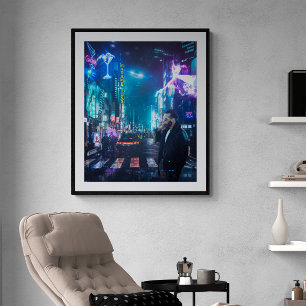 Cyberpunk Street Chronicles Poster