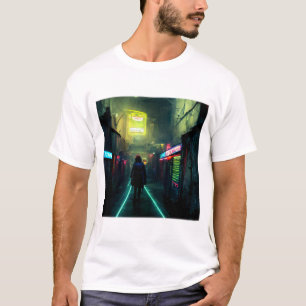 Cyberpunk Street Men's Basic T-Shirt