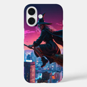 Cyberpunk Witch iPhone 16 Case
