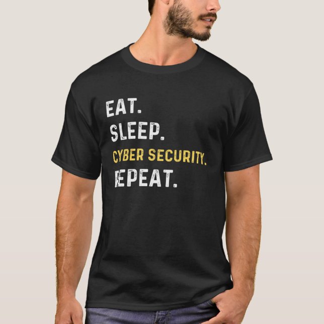 Cybersecurity Analyst technology engineer cyber se T-Shirt (Front)