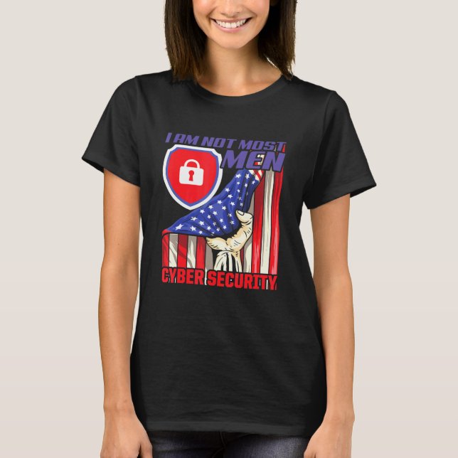 Cybersecurity It Analyst Certified Tech Security 1 T-Shirt (Front)