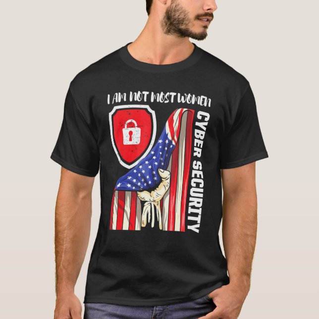 Cybersecurity It Analyst Certified Tech Security 2 T-Shirt (Front)