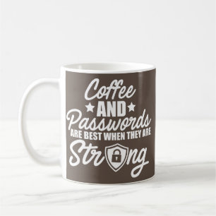 Cybersecurity IT Analyst Coffee Certified Tech Coffee Mug