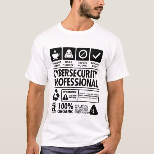 Cybersecurity Network Engineer Analyst Cyber T-Shirt