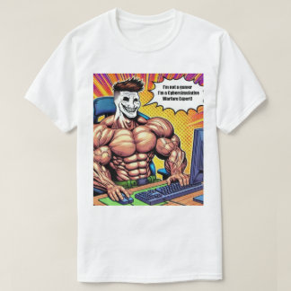 Cybersimulative Warfare Expert T-Shirt