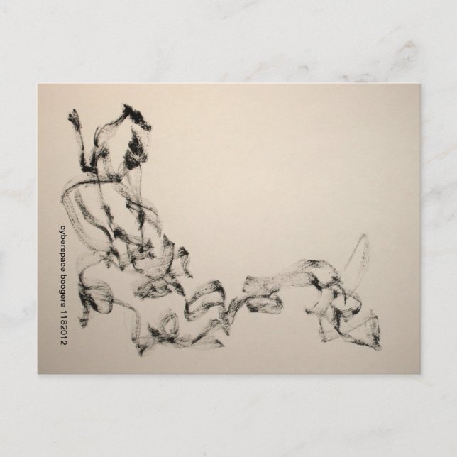 cyberspace boogers 1182012 postcard (Front)