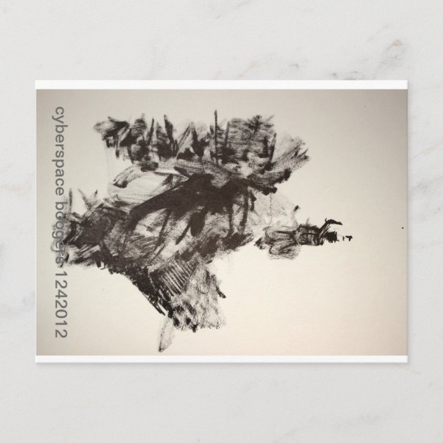 cyberspace boogers 1242012 postcard (Front)