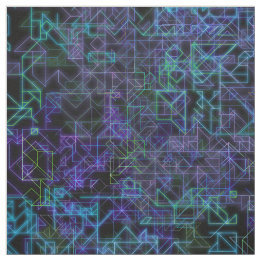 cybertronic veins, neon tron circuits : fabric