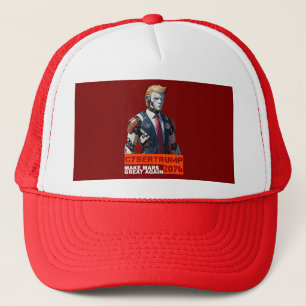 CyberTrump 2076 Make Mars Great Again Trucker Hat