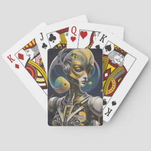 Cybille Ken Gauge Cyborg Sci-Fi Playing Cards