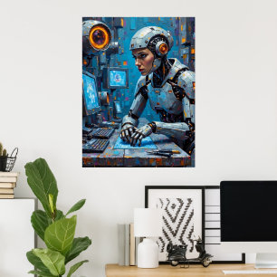 Cyborg at Terminal Poster