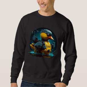 cyborg Duck Sweatshirt