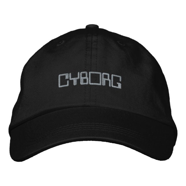 CYBORG EMBROIDERED HAT (Front)