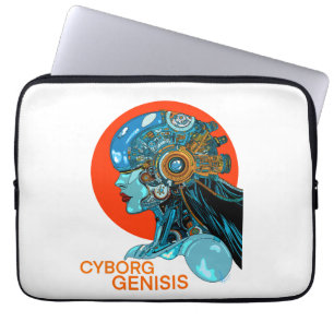 Cyborg Genesis - Profile Laptop Sleeve