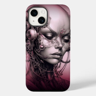 Cyborg Girl Cool Teen iPhone 14 Case